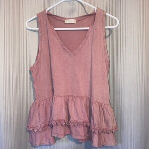 Altar’d state pink tank top